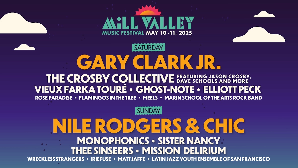 Mill Valley Music Festival lineup with locals