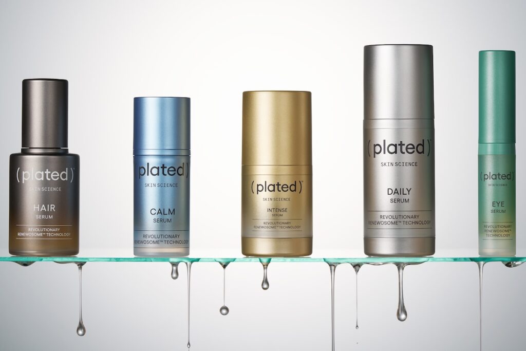 Plated line