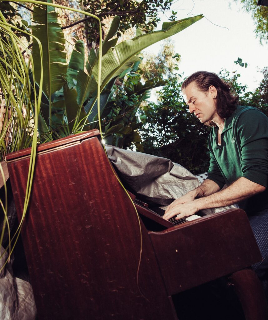 John Carroll Kirby at piano