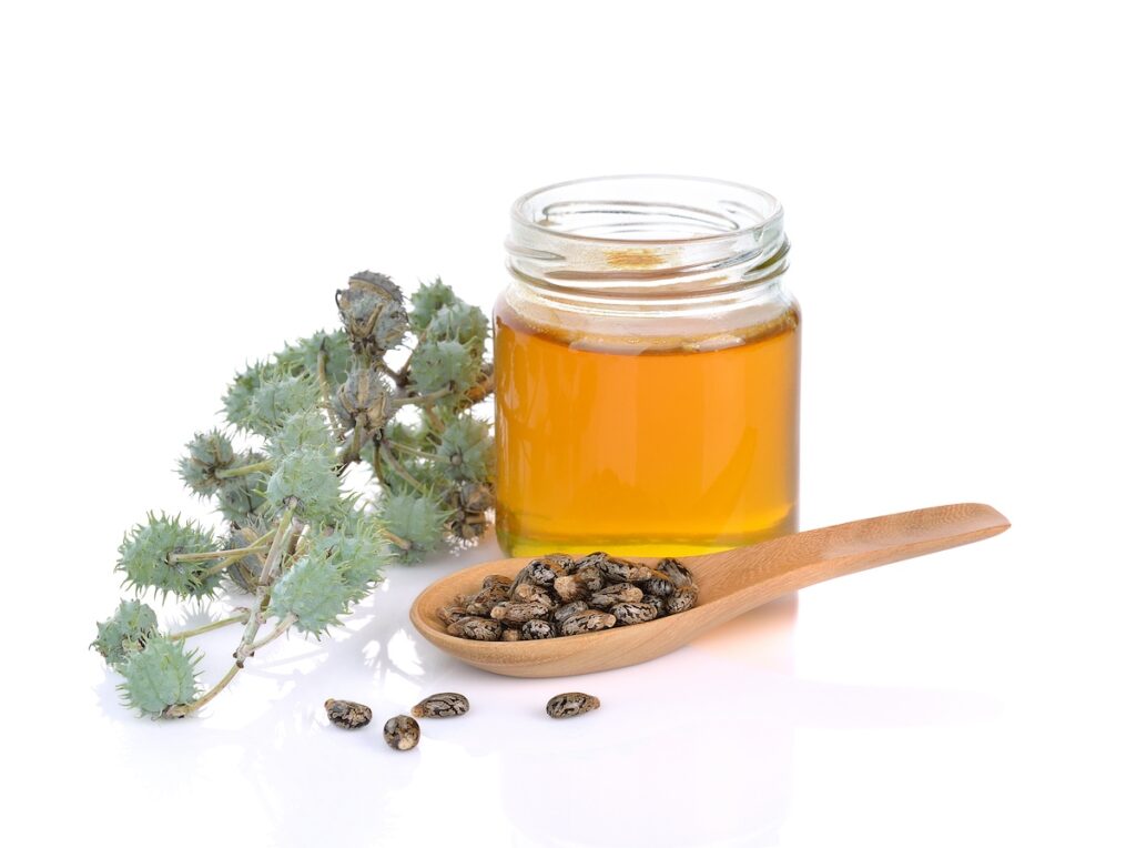 honey jar and herbs