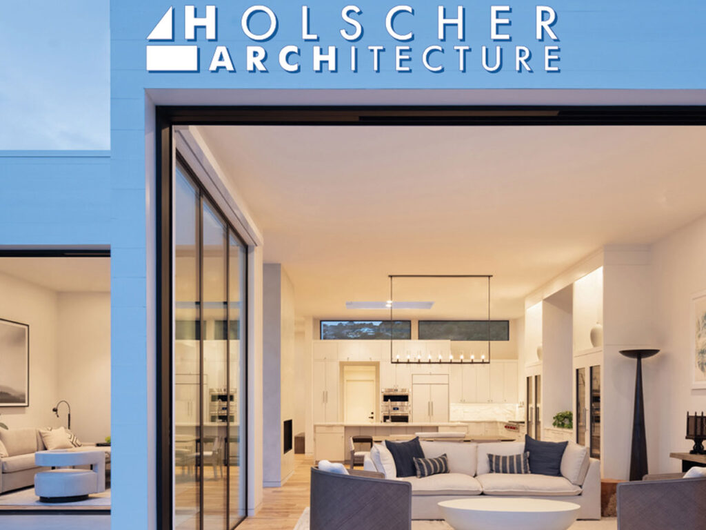 Holschacher's architectural design in Newport Beach, highlighting modern style and integration with the coastal environment.