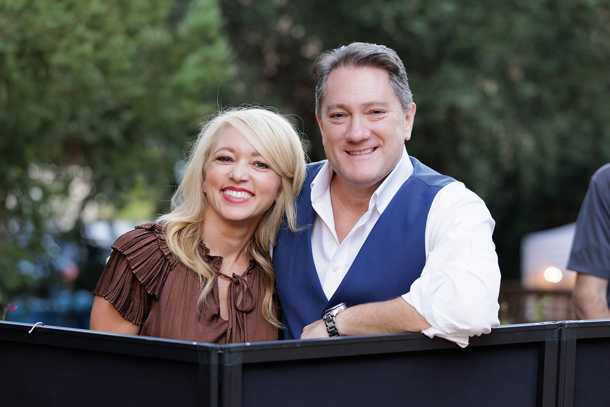 Ashley Hurd and Liam Mayclem