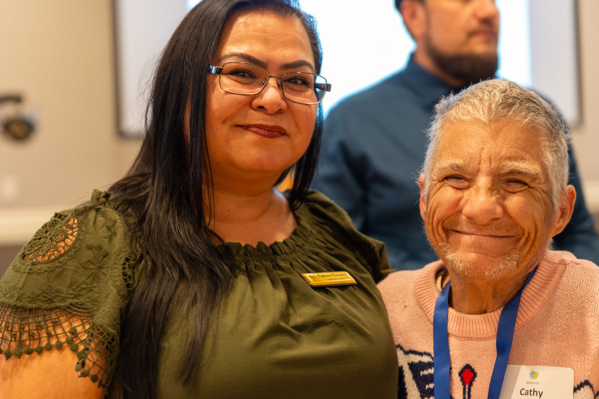 Felicia Romero (Associate Director of Programs), Cathy Pitzak (Supported by Lifehouse)