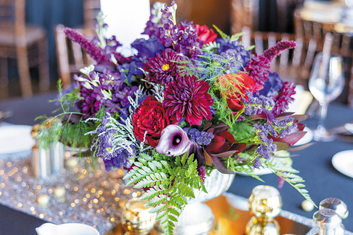 Floral arrangements from Corinne Rice