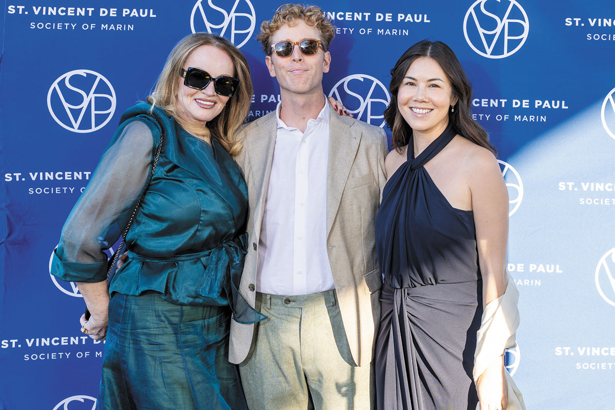 Francis Gray, Adamn Gray and Freya Gray