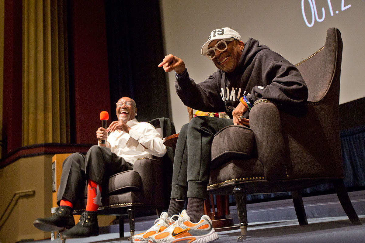 MVFF48 TRIBUTE TO SPIKE LEE with Spike Lee and Delroy Lindo Tommy Lau, Shayna Yasuhara