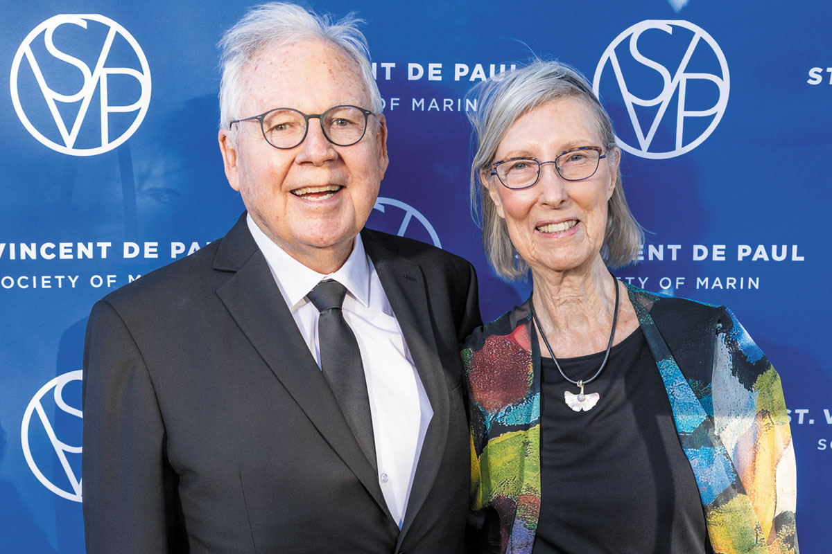 Rich Gallagher, Board President and Jean Gallagher