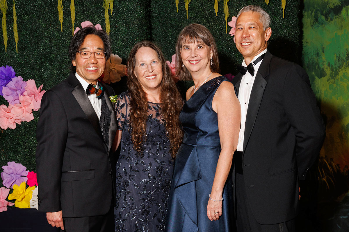 Dr. Lloyd Miyawaki, Dr. Lisa Leavitt, Dr. Diane Rittenhouse, Charlie Sakai - Credit Mahelly Ferreira for Drew Altizer Photography