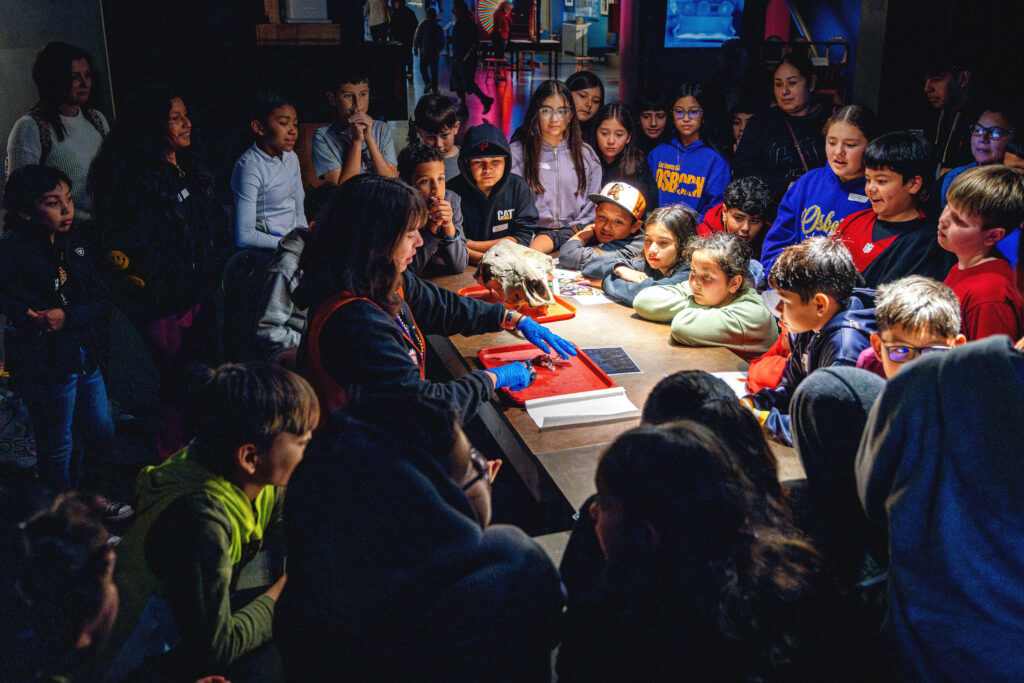 Children at the Exploratorium in San Francisco