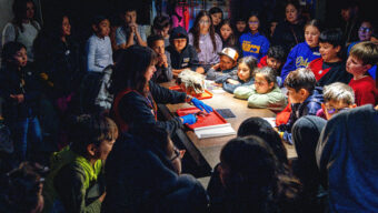 Children at the Exploratorium in San Francisco