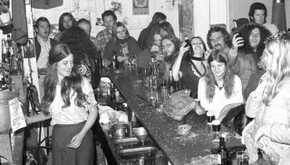 Marshall Tavern New Year’s Eve 1971 Party - old picture