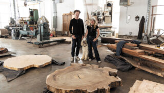 Ken Goldberg and Tiffany Shlain