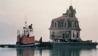 Old Picture - Moving Lyford Hse 12-4-57 Steinhardt