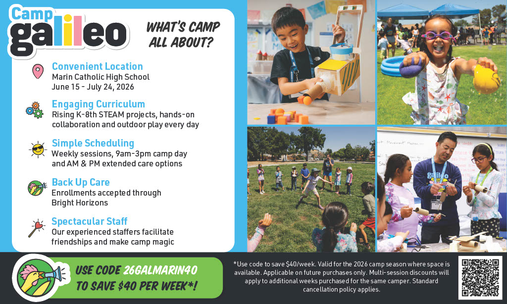 Camp Galileo 2026 summer camp ad