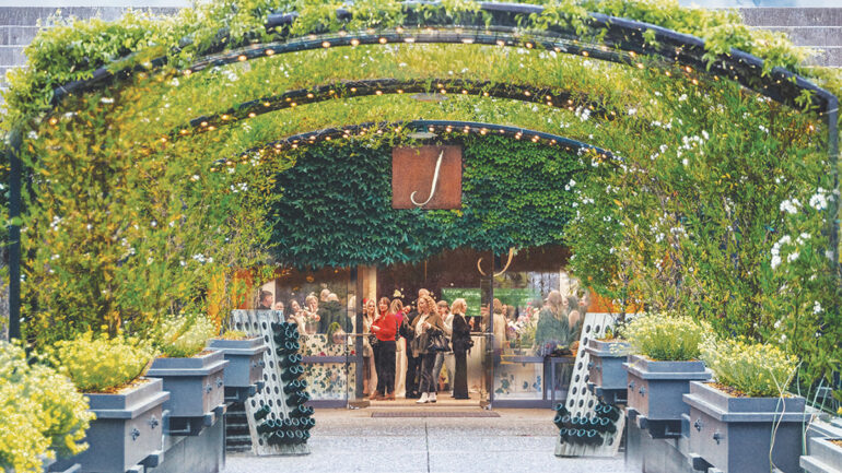 J Vineyards & Winery Entrance