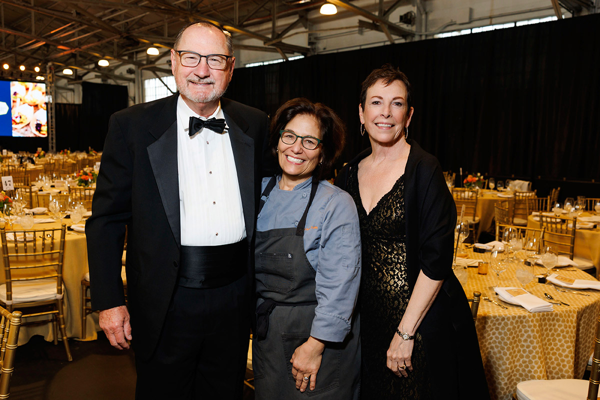 Jim Sides, Heidi Krahling (Culinary Host), Sharon Sides