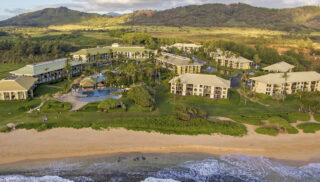 OUTRIGGER Kaua‘i Beach Resort & Spa Aerial View