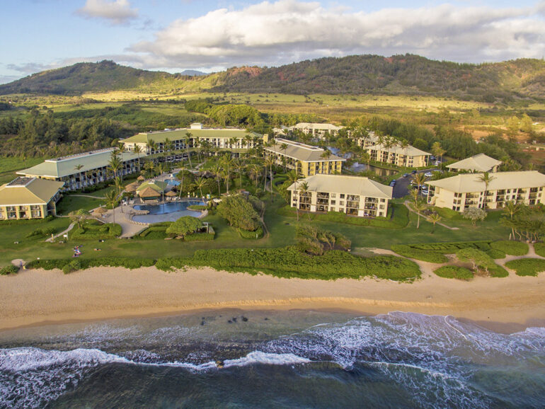 OUTRIGGER Kaua‘i Beach Resort & Spa Aerial View