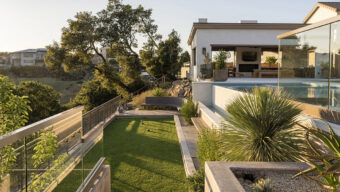 Santa Rosa Home - entertaining area and infinity pool