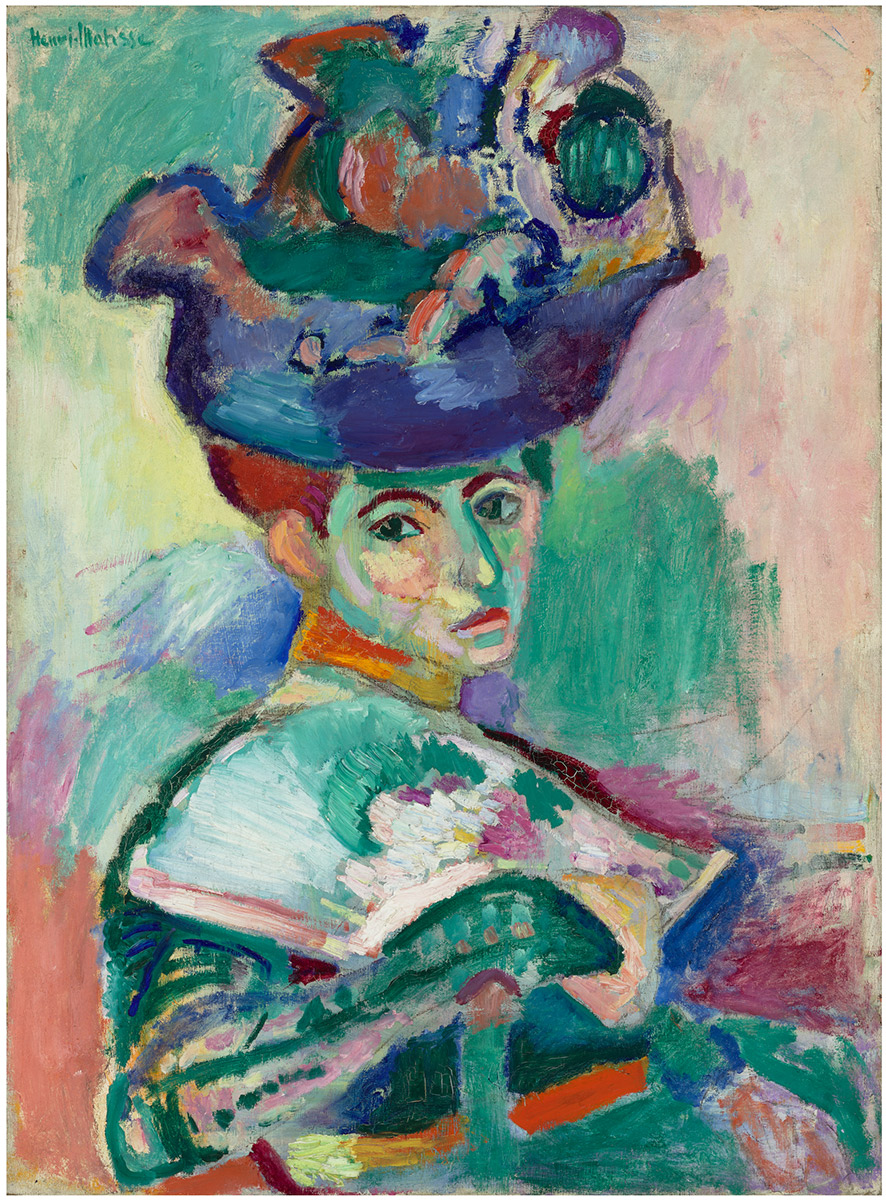 Henri Matisse - Painting Femme au chapeau, Photo by Glen Cheriton