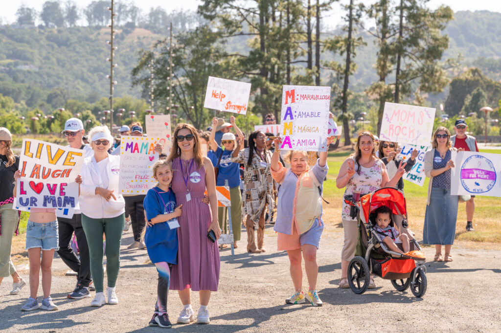 A group of protesters/supporters.