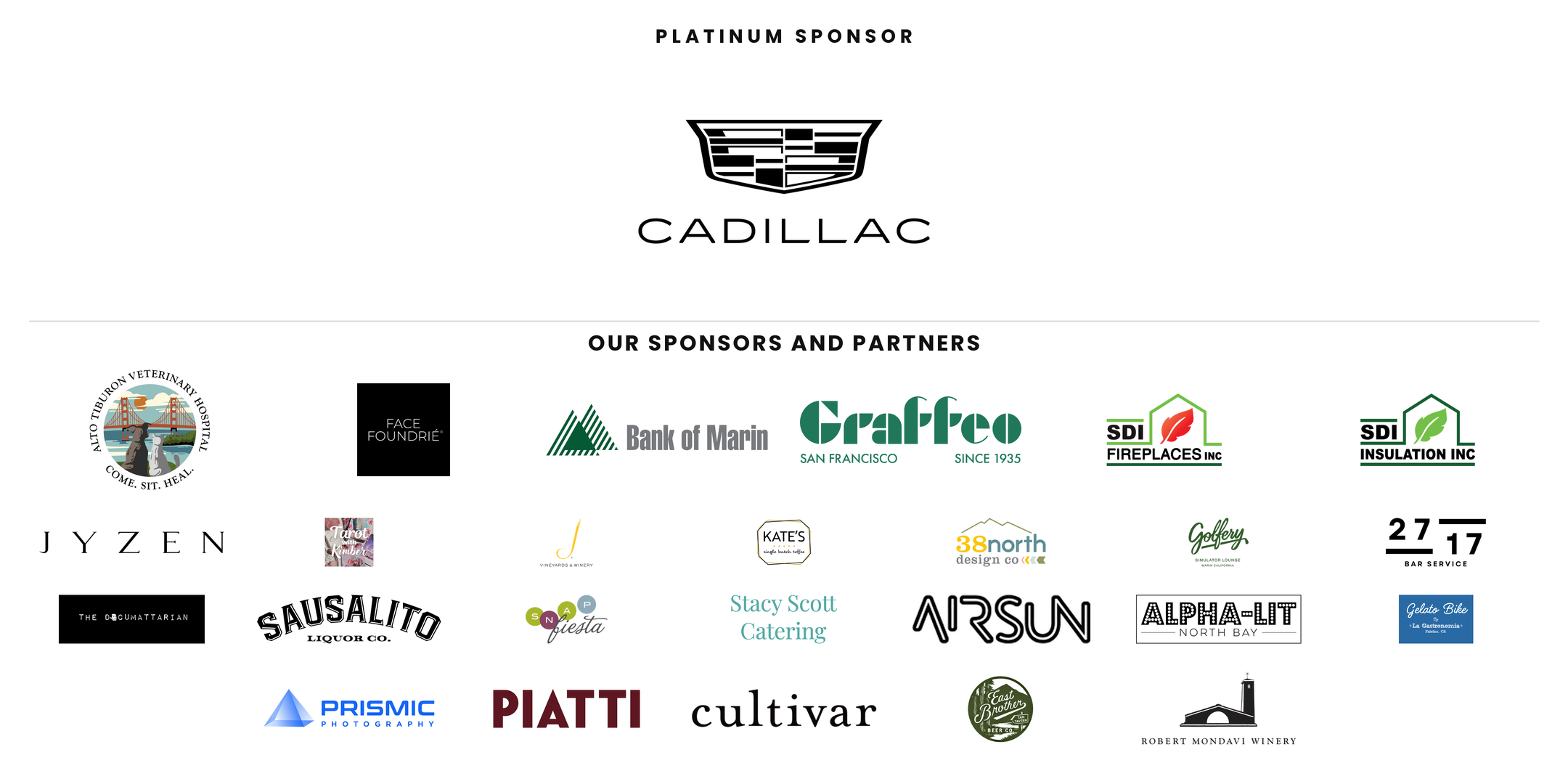 Our Sponsors and Partners
