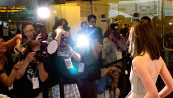 Elle Fanning Arrival Low Down Screening by Marco Starr