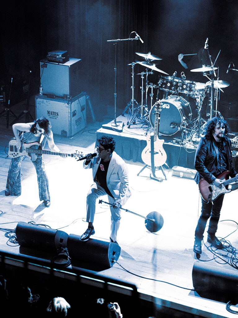 Raj Ramayya on stage, Courtesy of Raj Ramayya