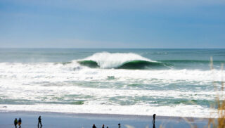 A beautiful mix of large swell, good wind, and perfect light combined for this image. A lot of the time it is all about “being in the right place, at the right time.” Ocean Beach, 2020