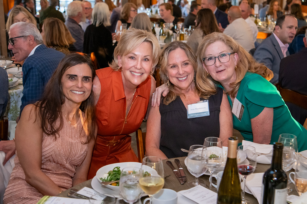 Guests with NBCC President and CEO Susan Gilmore, Photo Credit Stuart Lirette
