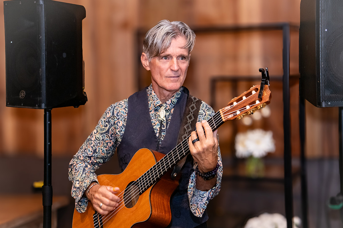 Live Music by Guitarist Alec Fuhrman, Photo Credit Stuart Lirette