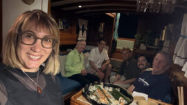 On the boat Sept 9, Photo Credit Brian Barth