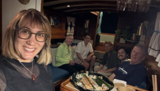 On the boat Sept 9, Photo Credit Brian Barth
