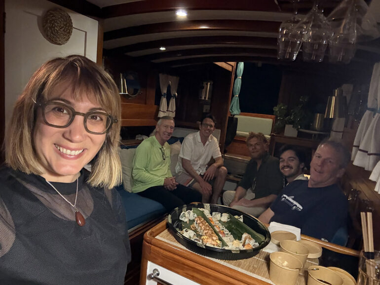 On the boat Sept 9, Photo Credit Brian Barth