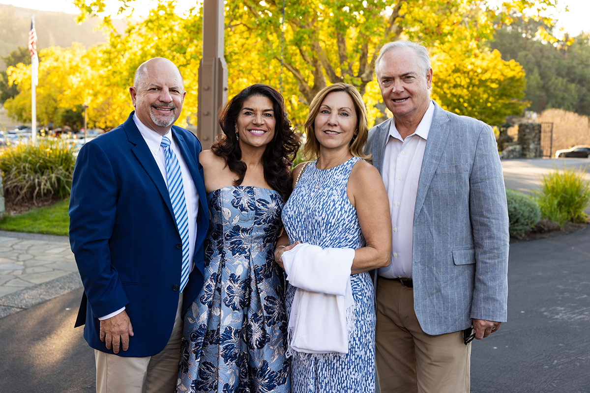 Steve & Marilyn Martini, Shannon & Bob Alten, Alten Construction, Sponsor - credit Natalie Schrik of Drew Altizer Photography