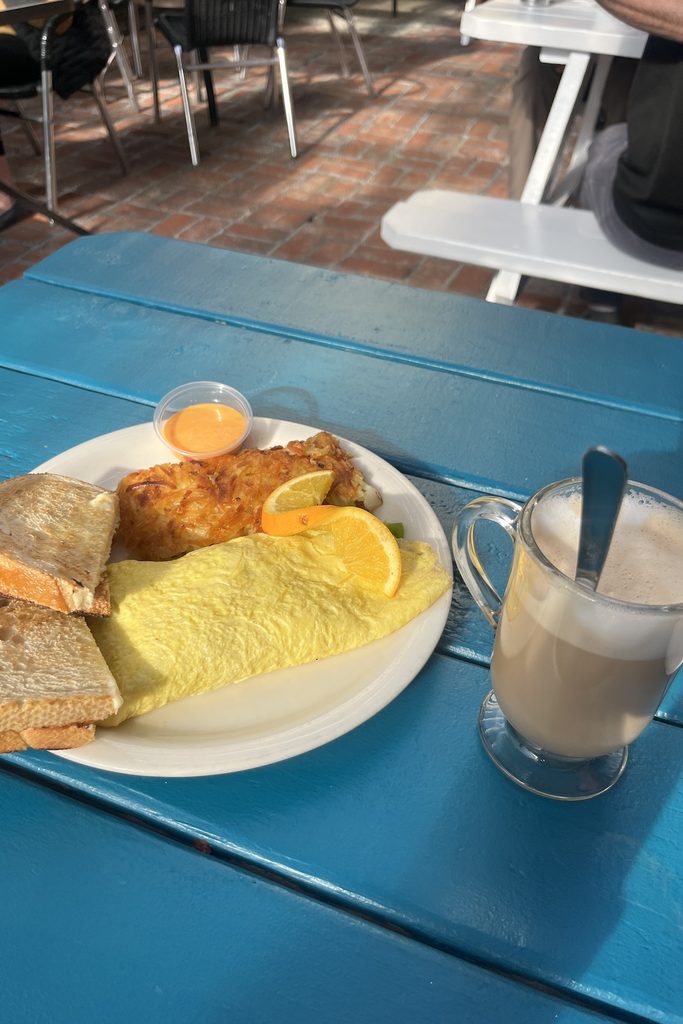 Garden Cafe dishes
