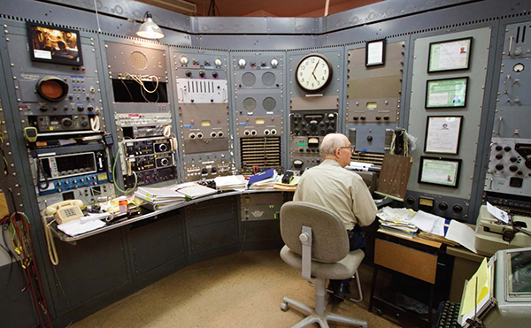Control room, KPH Transmitter 