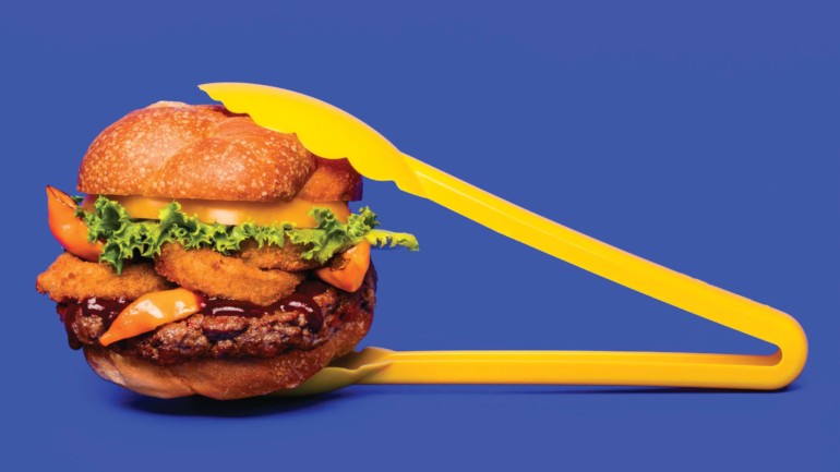 Faux Protein Burger, Meat of the Future, Marin Magazine
