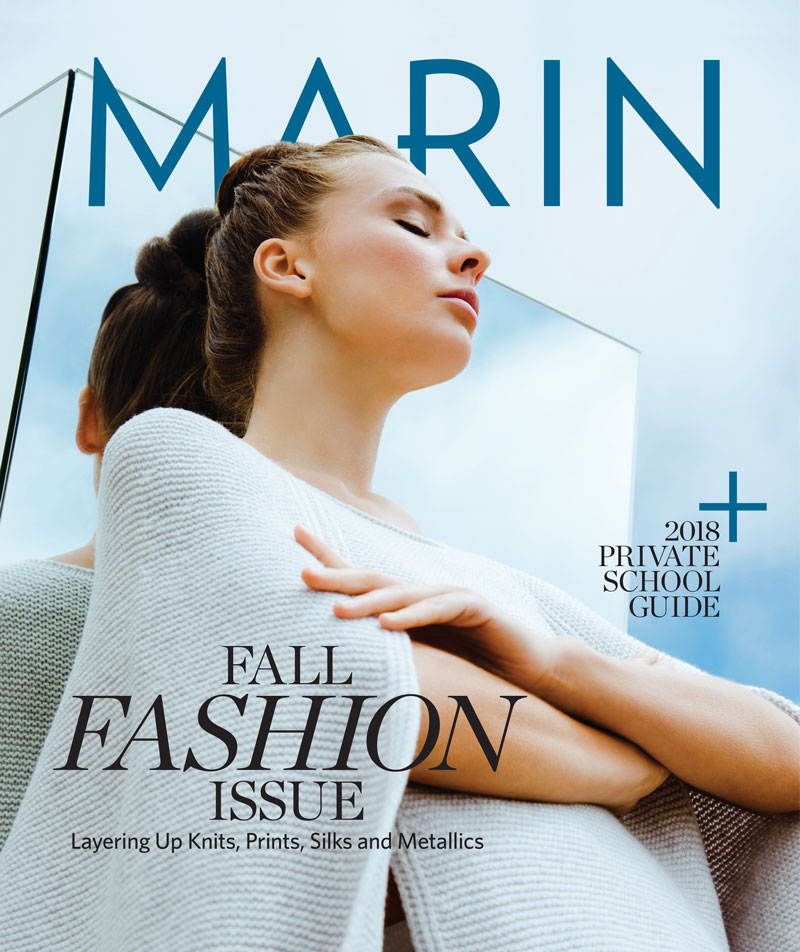 Marin Magazine September 2018 cover