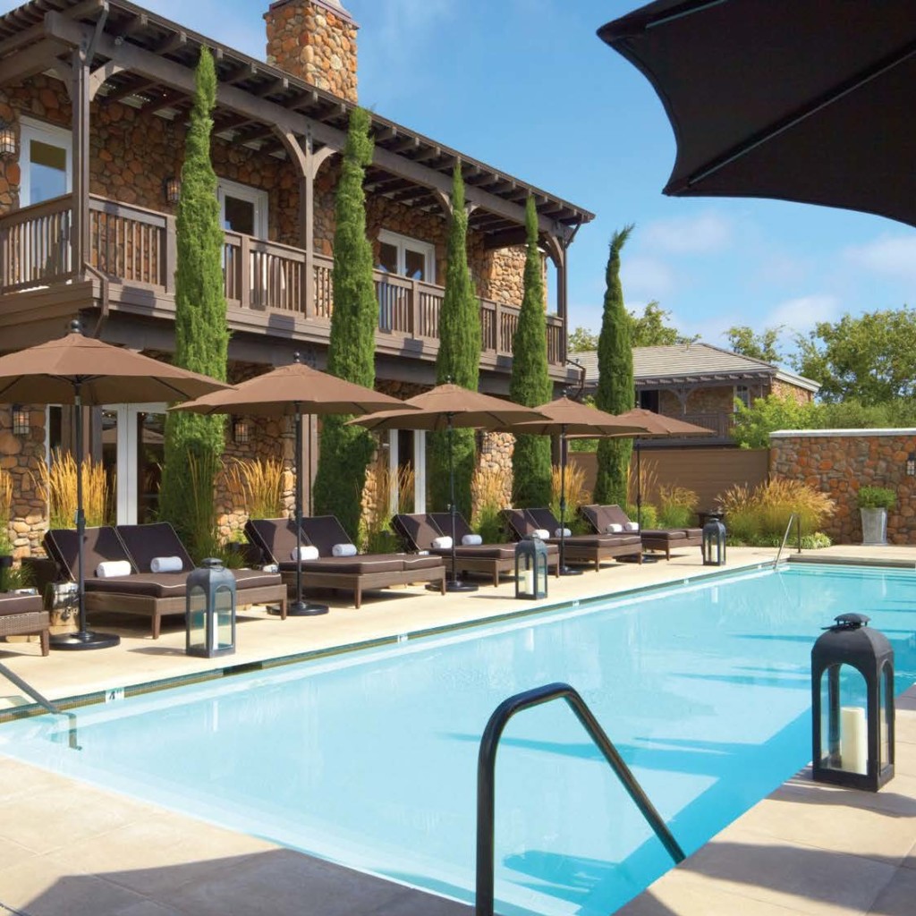 Hotel Yountville Pool, Marin Magazine