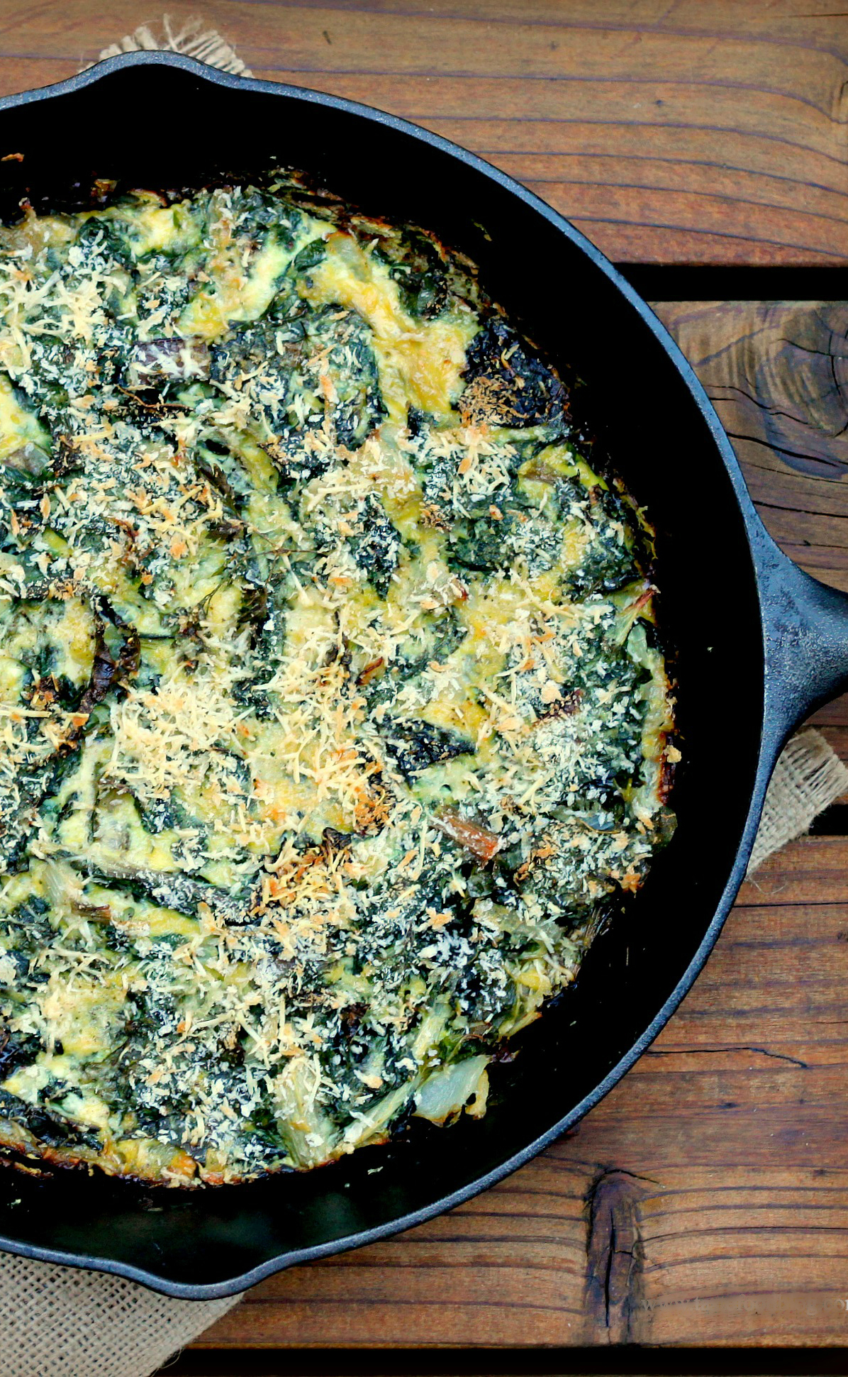 Swiss Chard and Kale Frittata - Marin Magazine