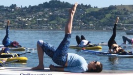 Find Your Namaste, Stand Up Paddle Board Yoga, Marin Magazine