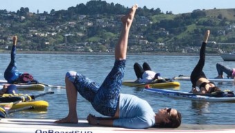 Find Your Namaste, Stand Up Paddle Board Yoga, Marin Magazine