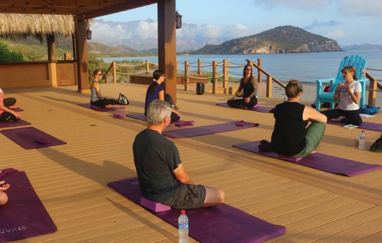 Yoga at Villa De Palmar, Health Retreats, Marin Magazine